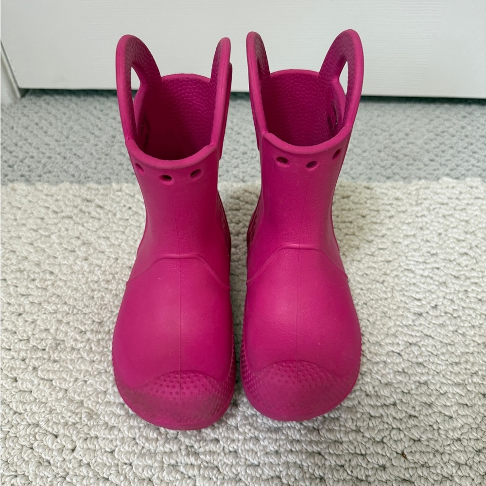 Crocs Kids Handle It Rain Boots, Toddler Size c9